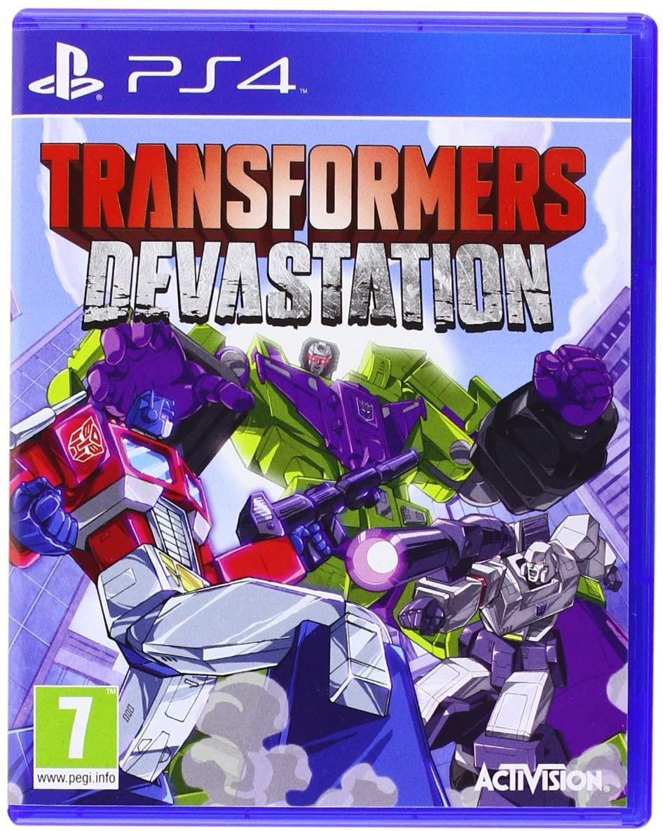 Portada de Transformers Devastation para PS4 (PAL España)