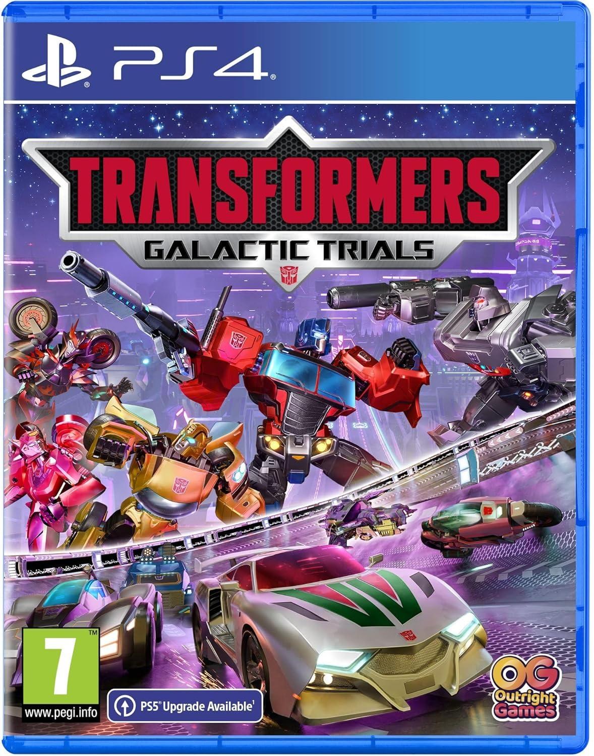 Portada de Transformers: Galactic Trials para PS4 (PAL España)