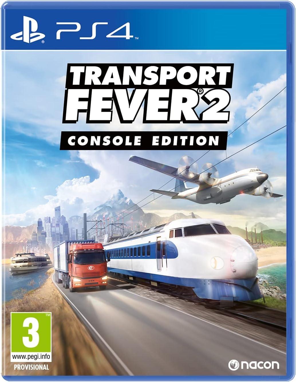 Portada de Transport Fever 2: Console Edition para PS4 (PAL España)
