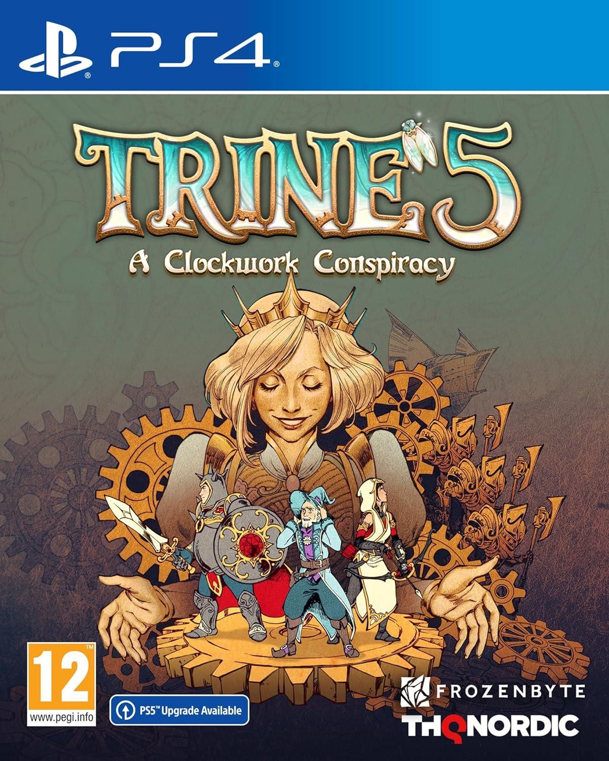Portada de Trine 5: A Clockwork Conspiracy para PS4 (PAL España)