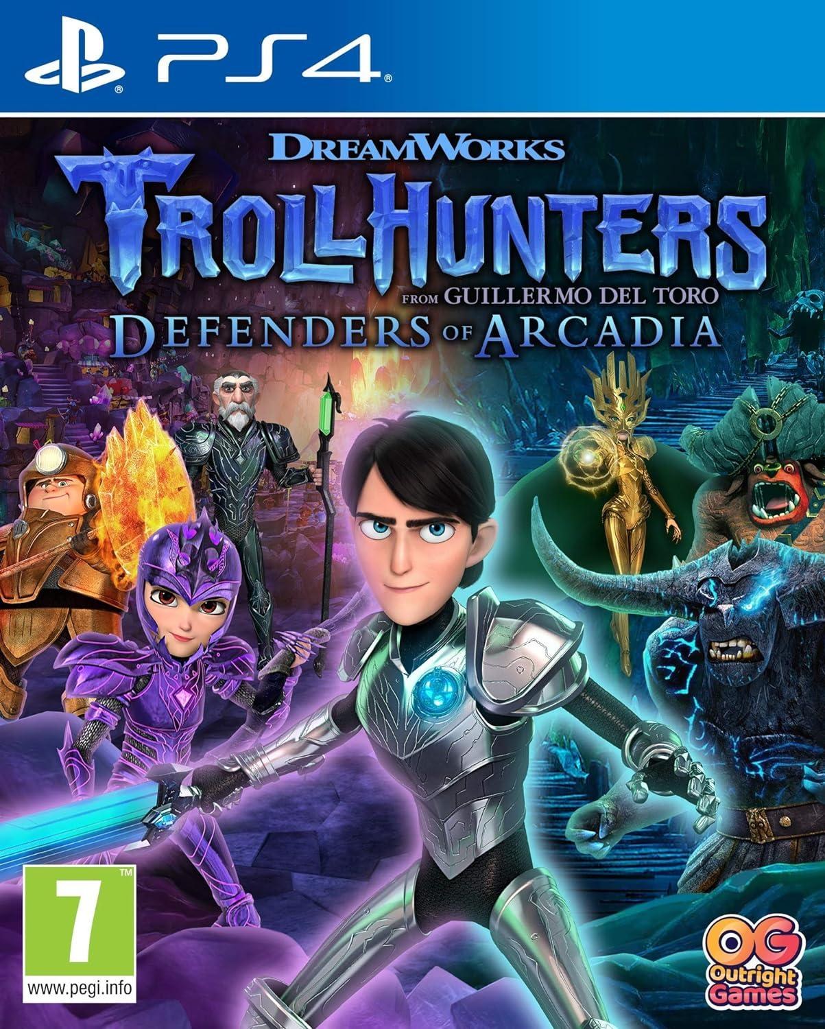 Portada de Trollhunters: Defenders of Arcadia para PS4 (PAL España)