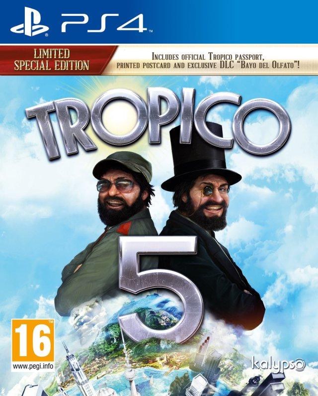 Portada de Tropico 5 para PS4 (PAL España)