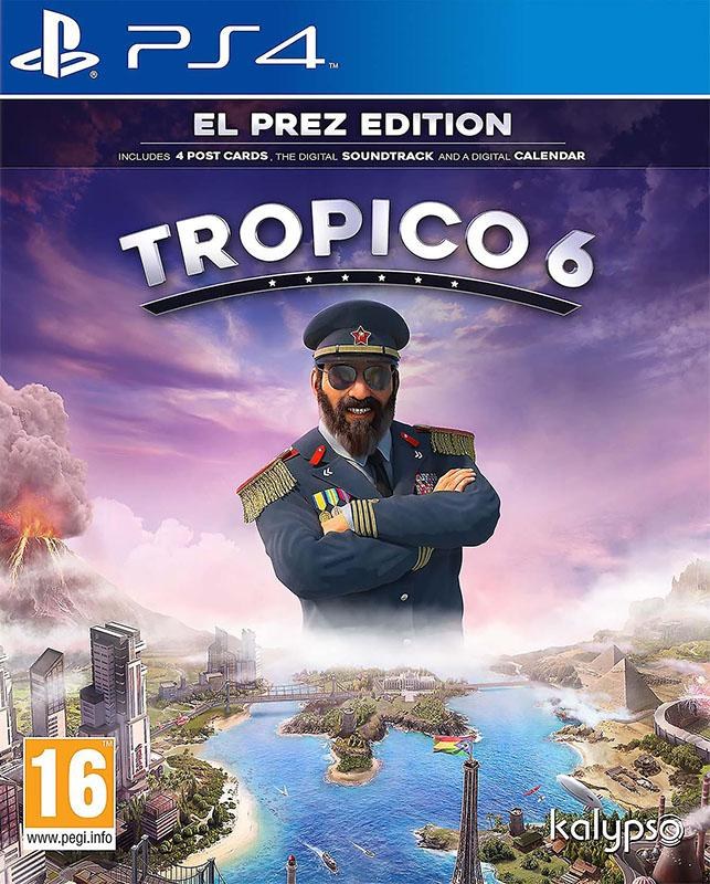 Portada de Tropico 6 para PS4 (PAL España)