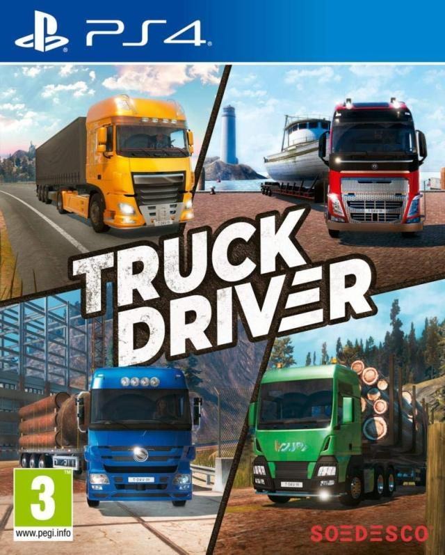 Portada de Truck Driver para PS4 (PAL España)