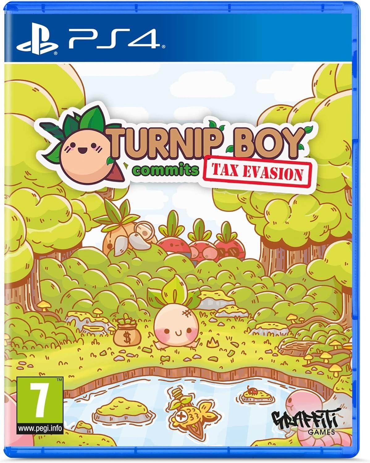 Portada de Turnip Boy Commits Tax Evasion para PS4 (PAL España)