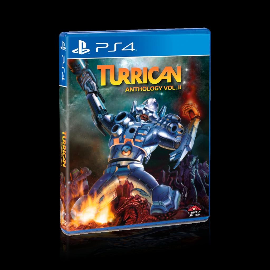 Portada de Turrican Anthology Vol. 2 para PS4 (PAL España)