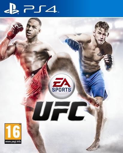 Portada de UFC para PS4 (PAL España)