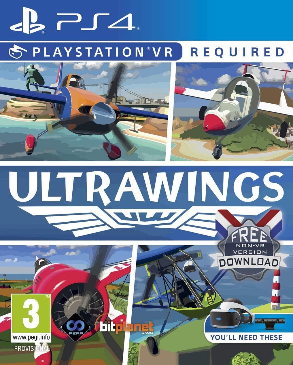 Portada de Ultrawings para PS4 (PAL España)
