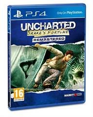 Portada de Uncharted : El tesoro de Drake. REMASTERED para PS4 (PAL España)