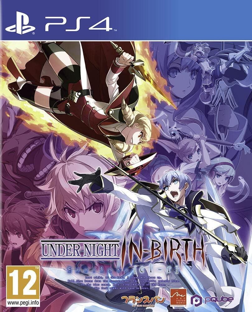 Portada de Under Night In-Birth Exe: Late Cl-R para PS4 (PAL España)
