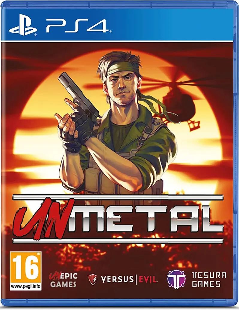 Portada de Unmetal para PS4 (PAL España)