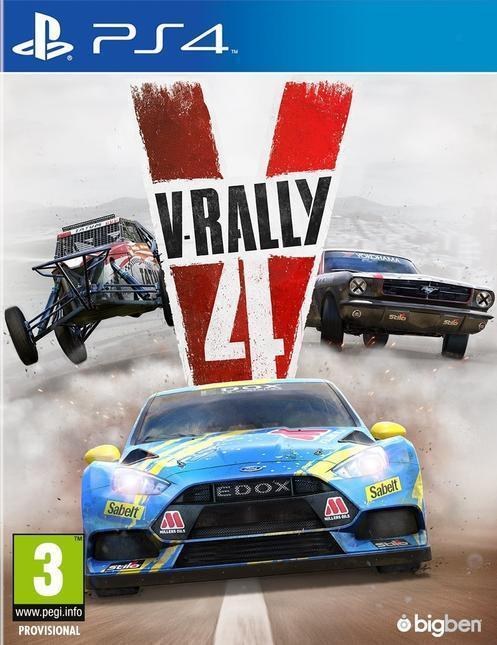 Portada de V-Rally 4 para PS4 (PAL España)