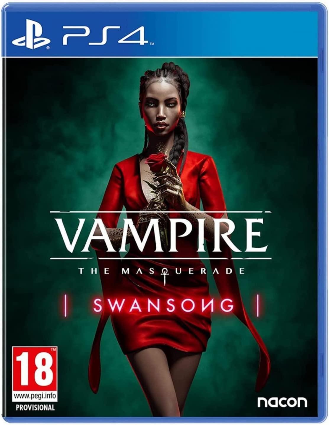 Portada de Vampire: The Masquerade Swansong para PS4 (PAL España)