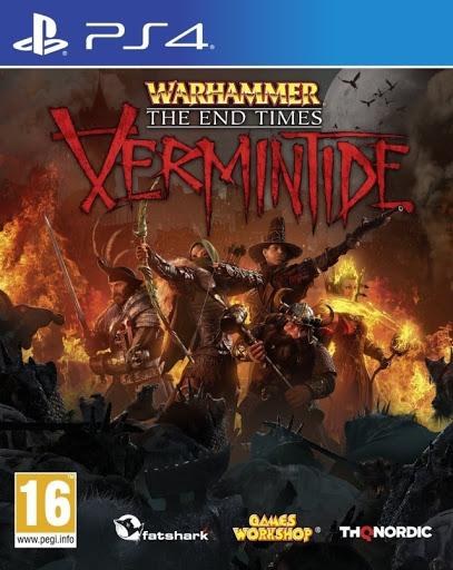 Portada de Warhammer The End Times Vermintide para PS4 (PAL España)