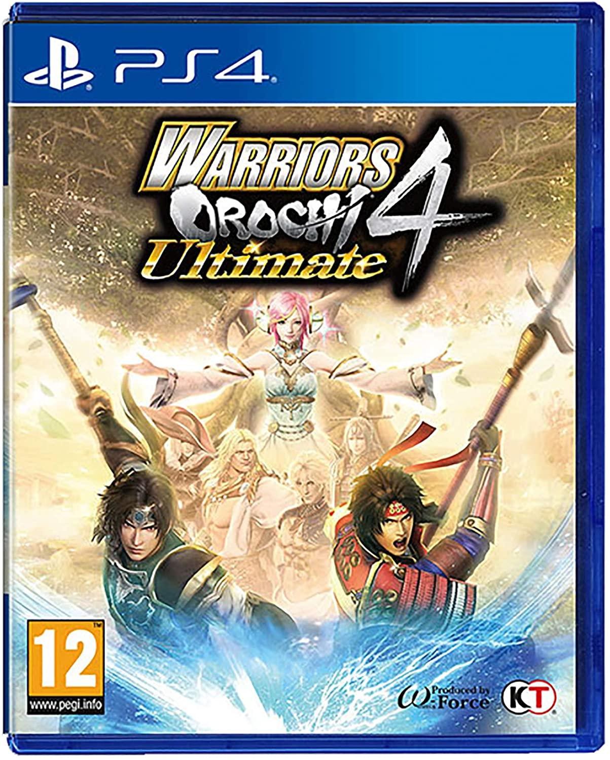 Portada de Warriors Orochi 4 Ultimate para PS4 (PAL España)
