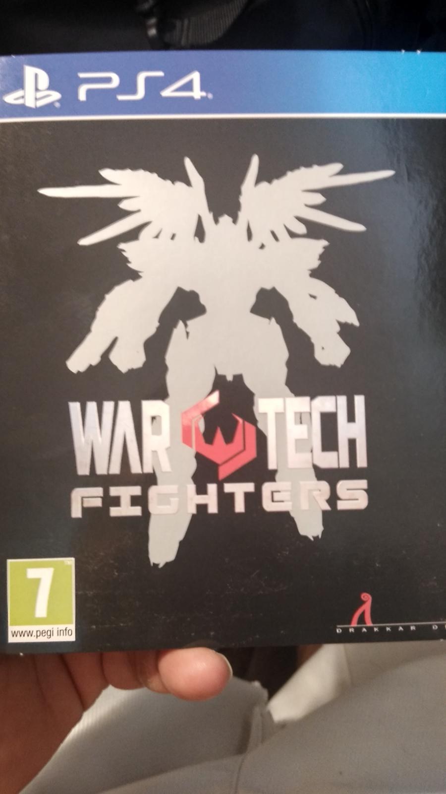 Portada de WarTech Fighters para PS4 (PAL España)