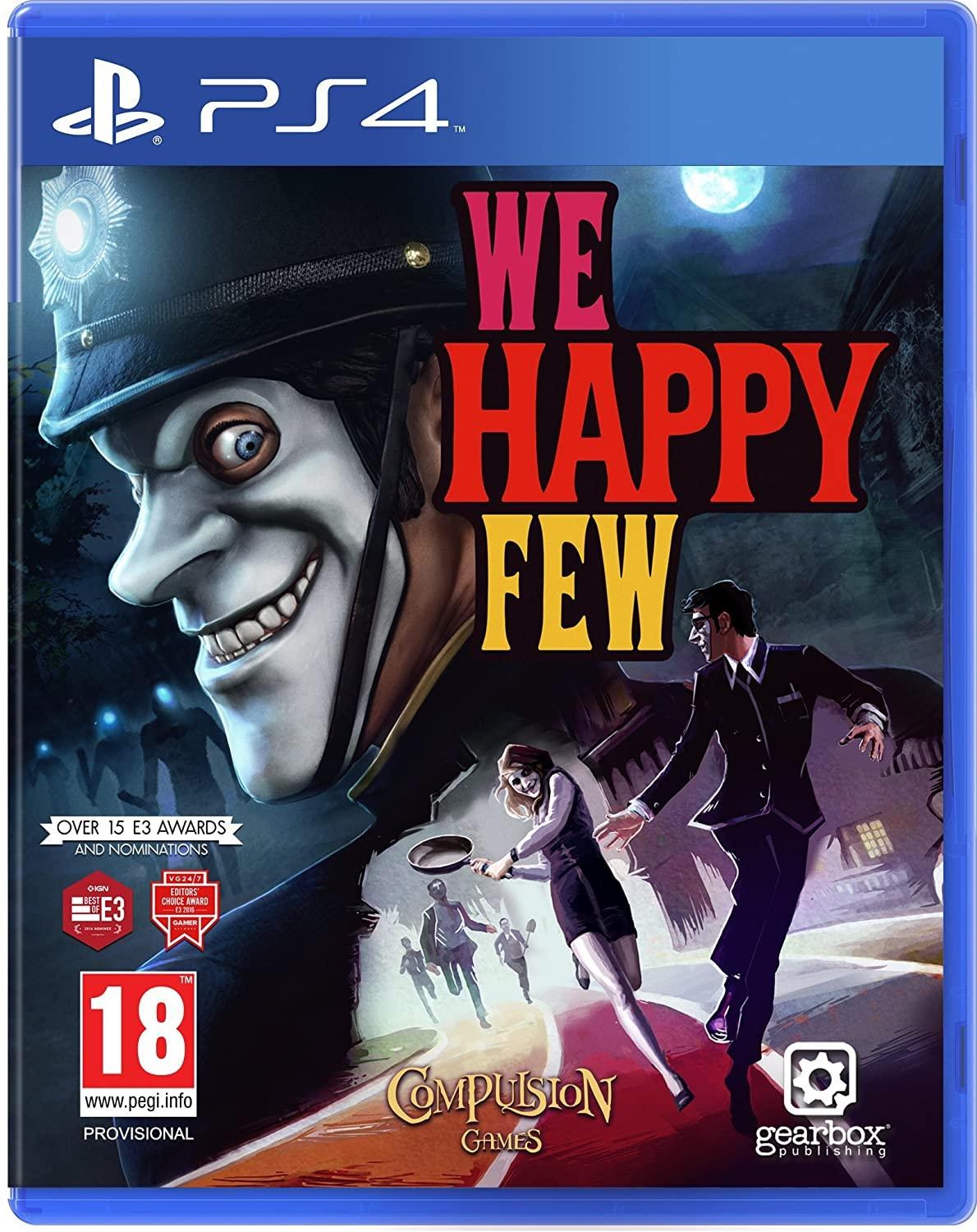 Portada de We Happy Few para PS4 (PAL España)