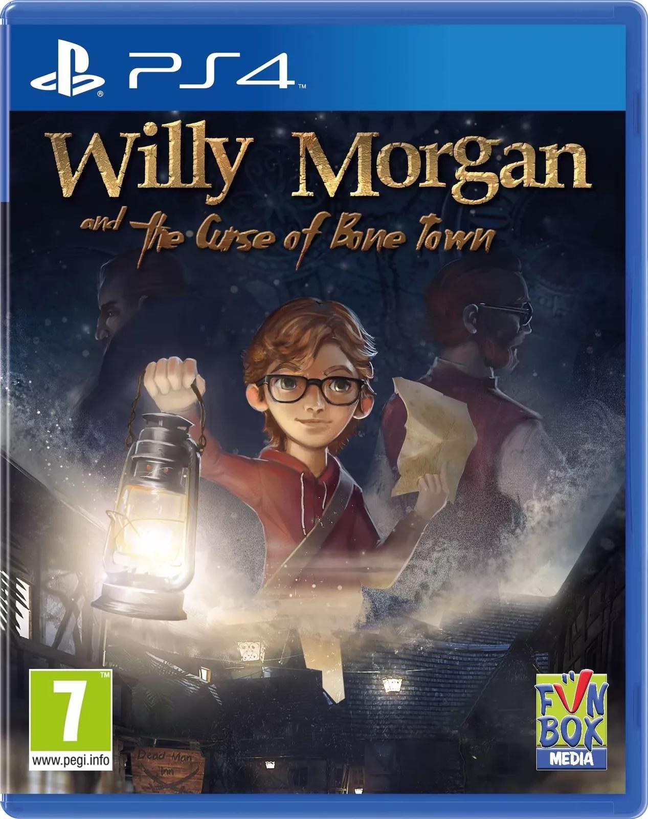 Portada de Willy Morgan And The Curse Of Bone Town para PS4 (PAL España)
