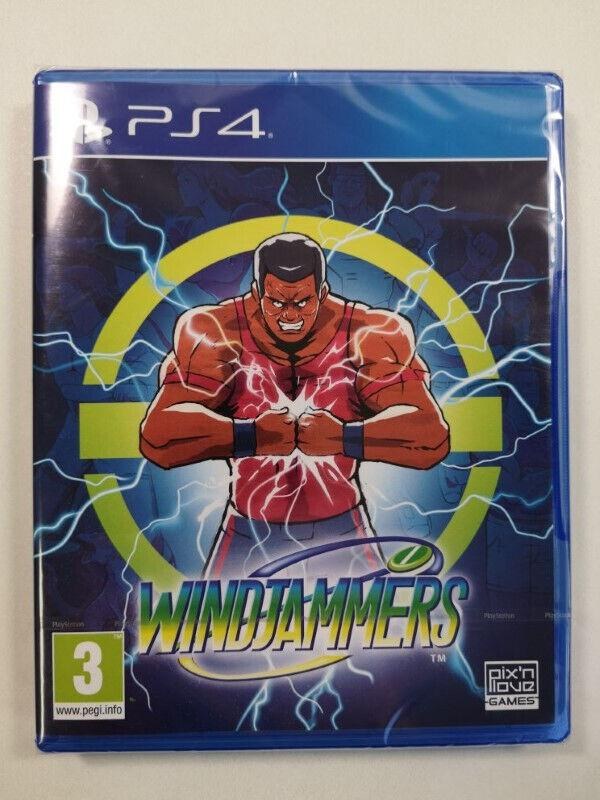 Portada de Windjammers para PS4 (PAL España)