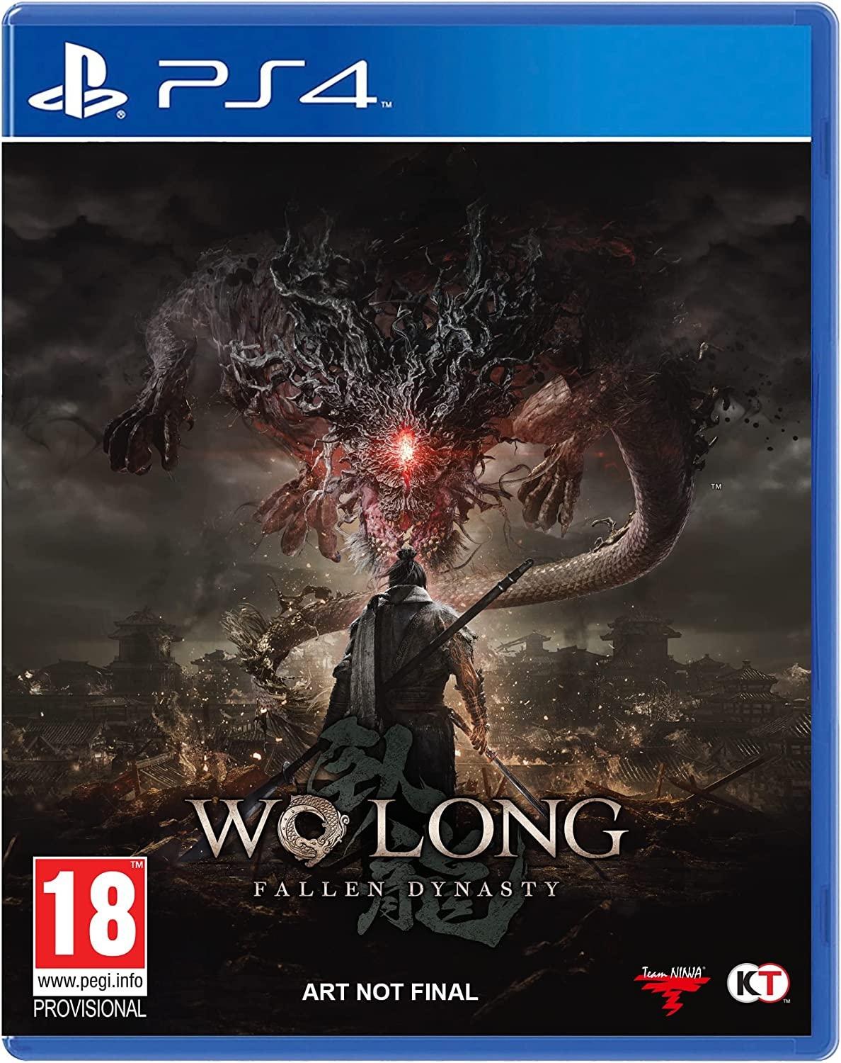Portada de Wo Long: Fallen Dynasty para PS4 (PAL España)