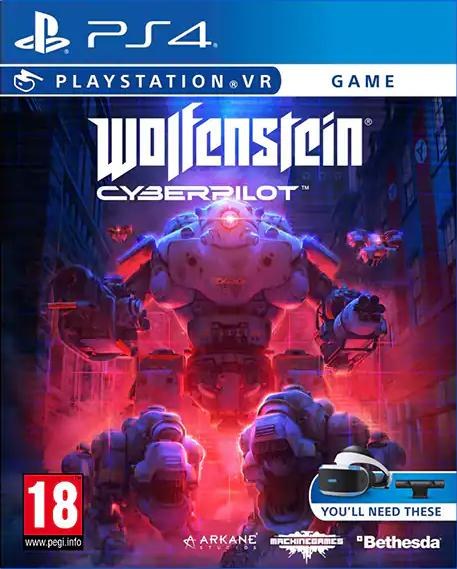 Portada de Wolfenstein Cyberpilot para PS4 (PAL España)