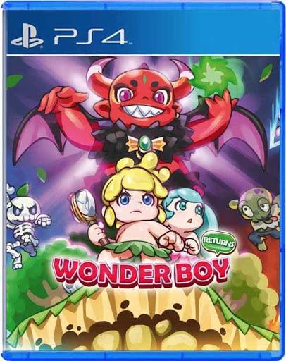 Portada de Wonder Boy Returns para PS4 (PAL España)