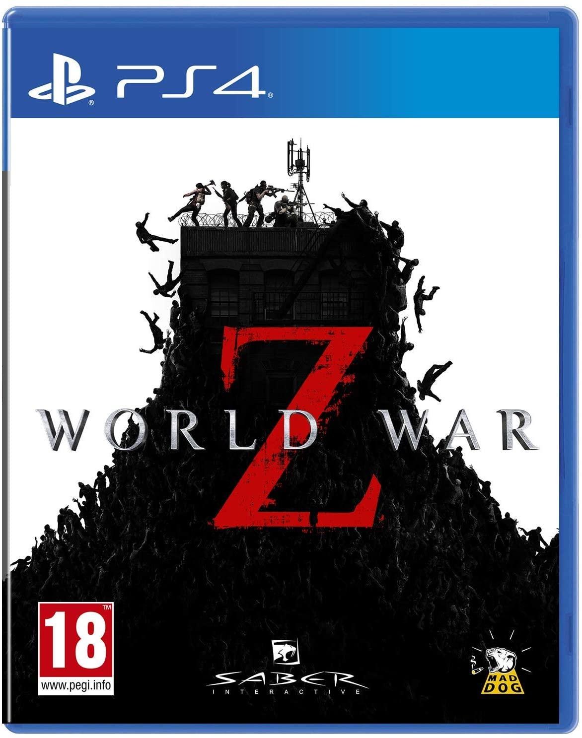Portada de World War Z para PS4 (PAL España)