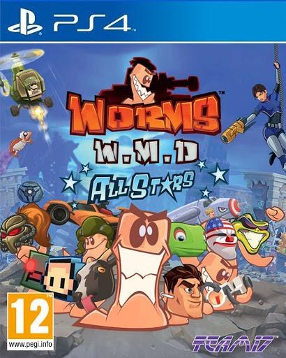 Portada de Worms W.M.D All Stars para PS4 (PAL España)