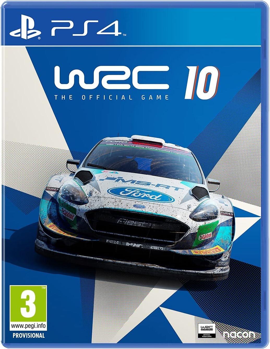 Portada de WRC 10 para PS4 (PAL España)