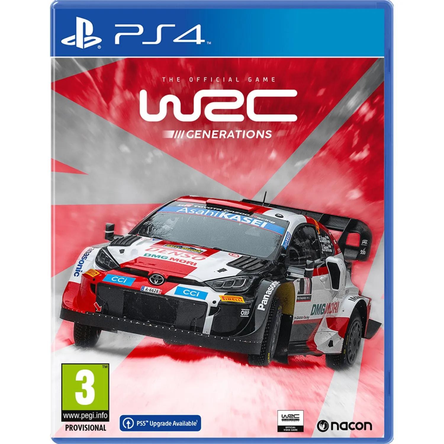 Portada de WRC Generations para PS4 (PAL España)