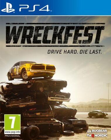 Portada de Wreckfest para PS4 (PAL España)