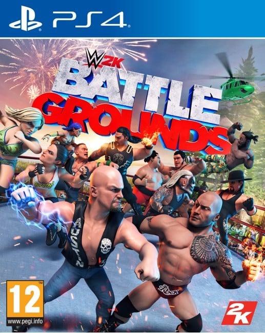 Portada de WWE 2K Battlegrounds para PS4 (PAL España)