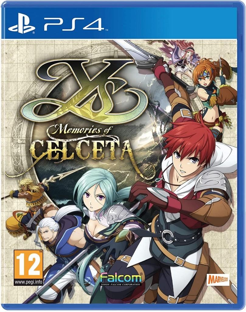 Portada de Ys: Memories of Celceta para PS4 (PAL España)