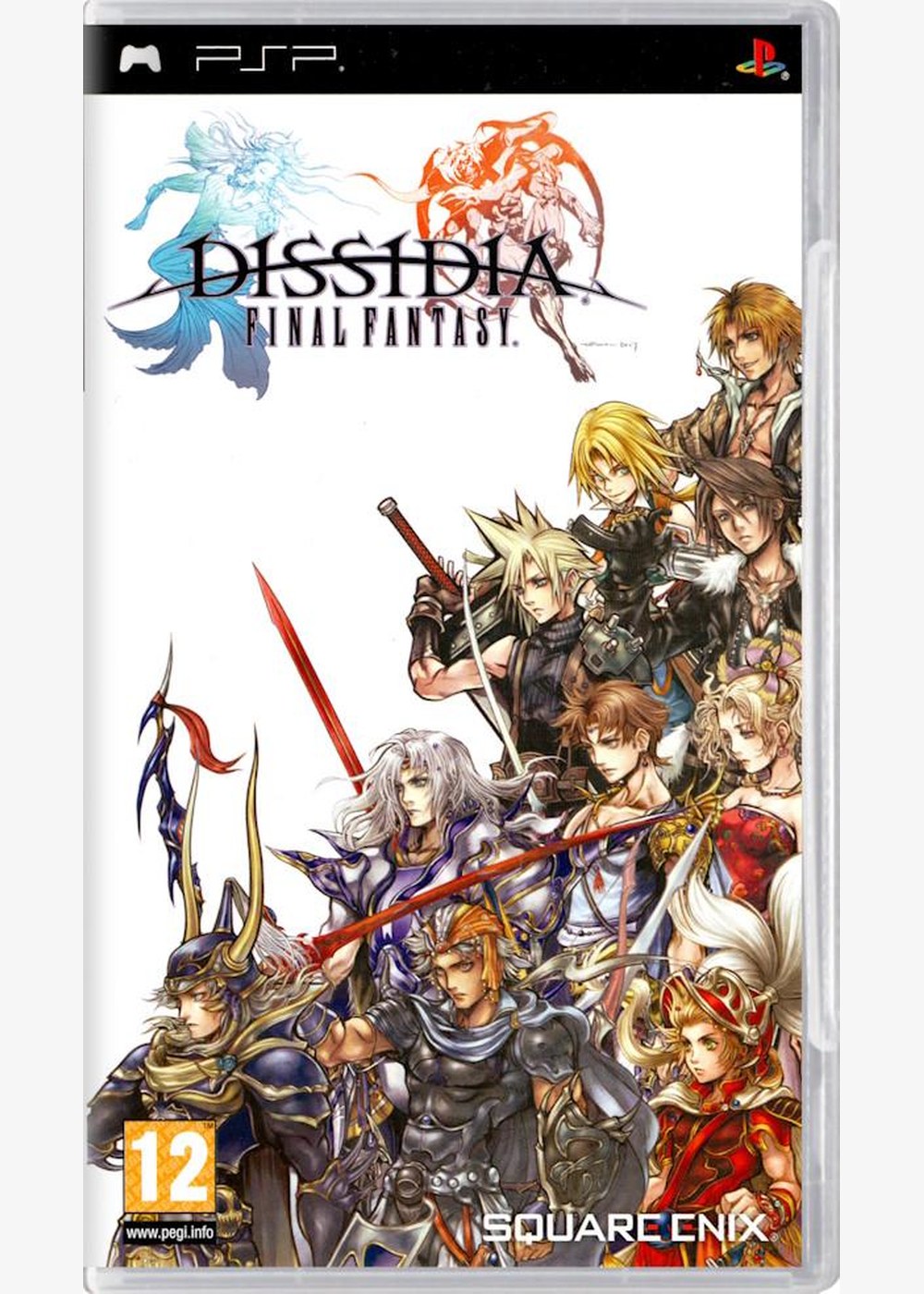 Portada de Dissidia Final Fantasy Estándar para PSP (ES)