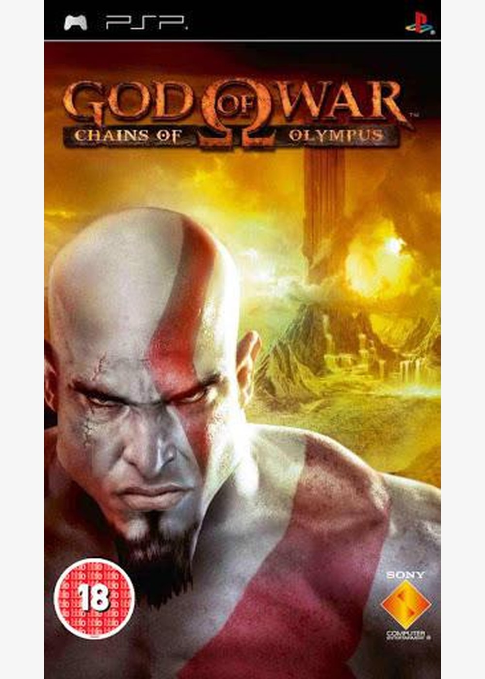 Portada de God of War: Chains of Olympus Estándar para PSP (ES)