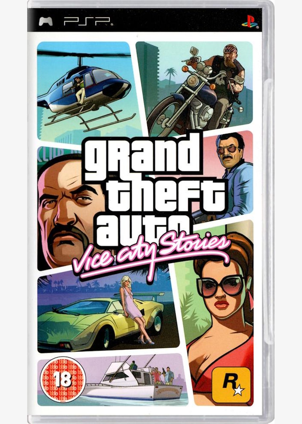Portada de Grand Theft Auto: Vice City Stories Estándar para PSP (ES)