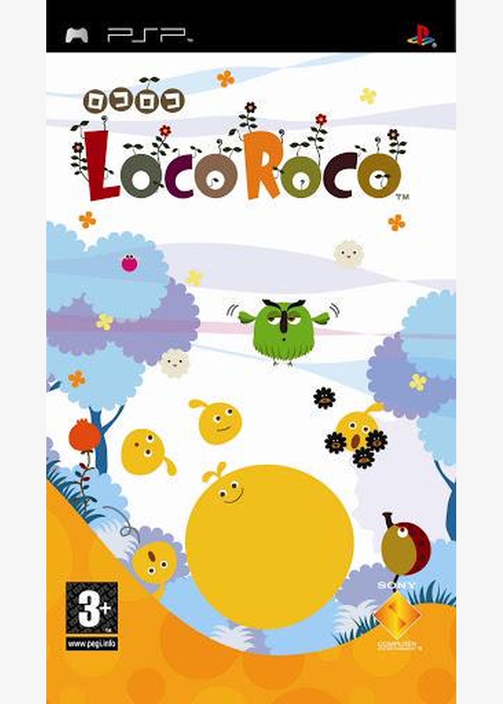 Portada de LocoRoco Estándar para PSP (ES)