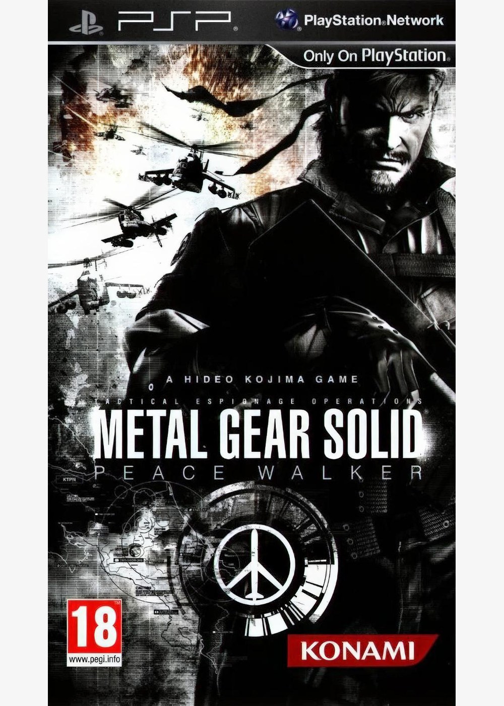 Portada de Metal Gear Solid: Peace Walker Estándar para PSP (ES)