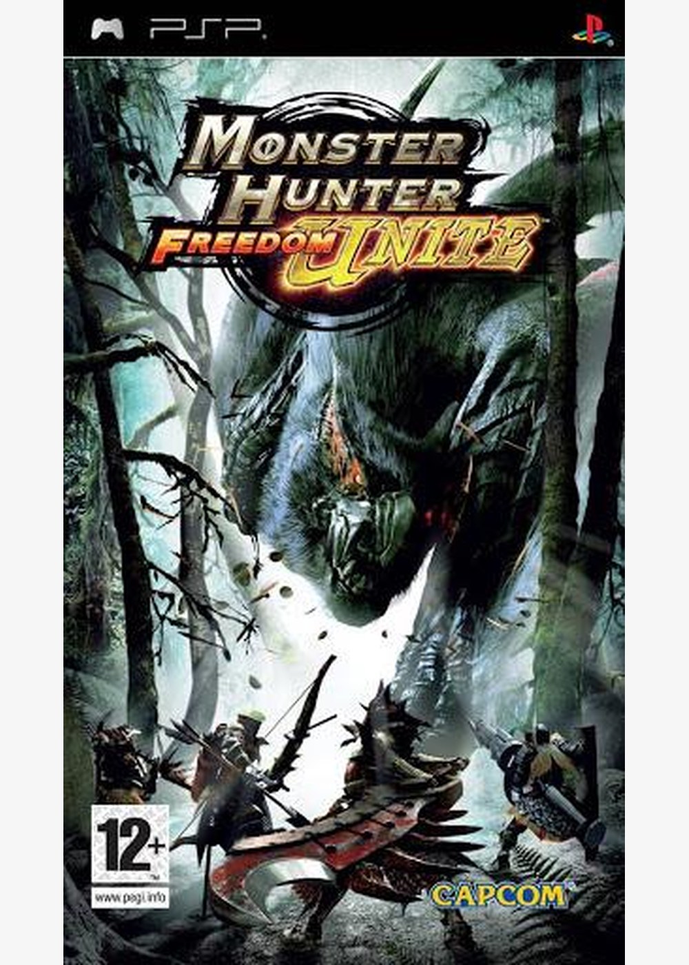Portada de Monster Hunter Freedom Unite Estándar para PSP (ES)