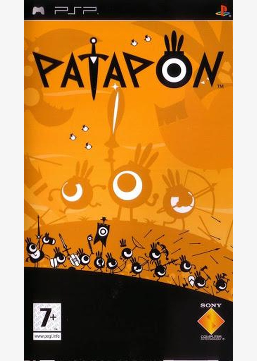 Portada de Patapon Estándar para PSP (ES)