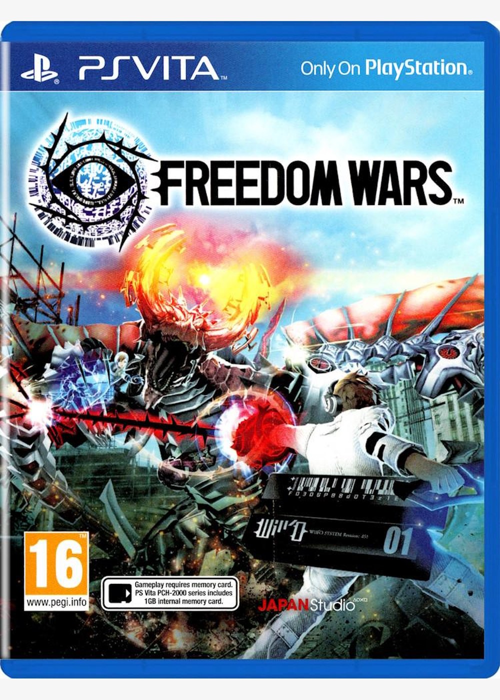 Portada de Freedom Wars Estándar para PS Vita (ES)