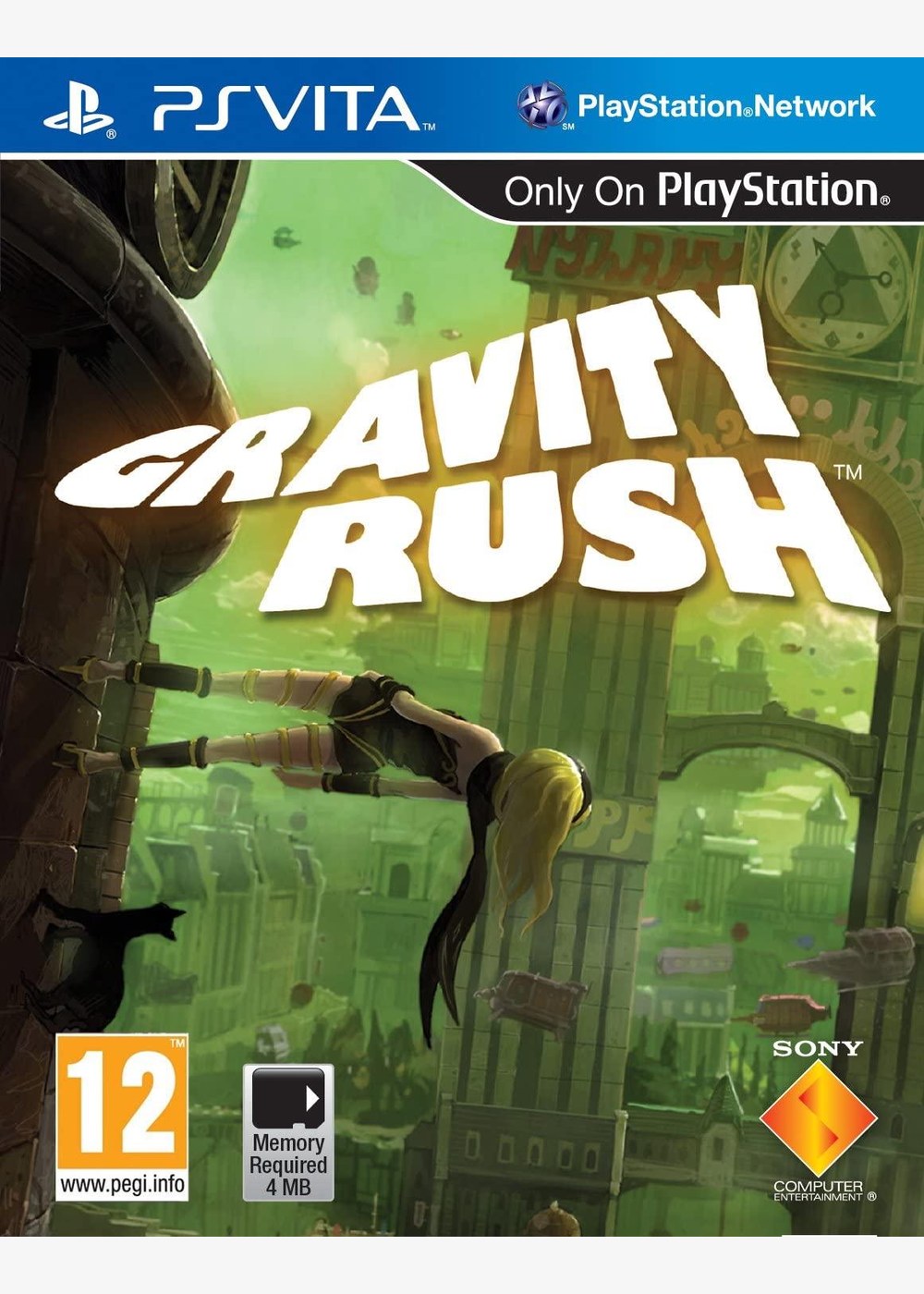Portada de Gravity Rush Estándar para PS Vita (ES)
