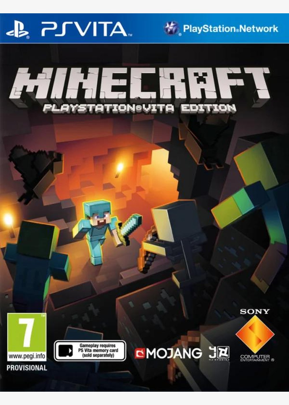 Portada de Minecraft Estándar para PS Vita (ES)