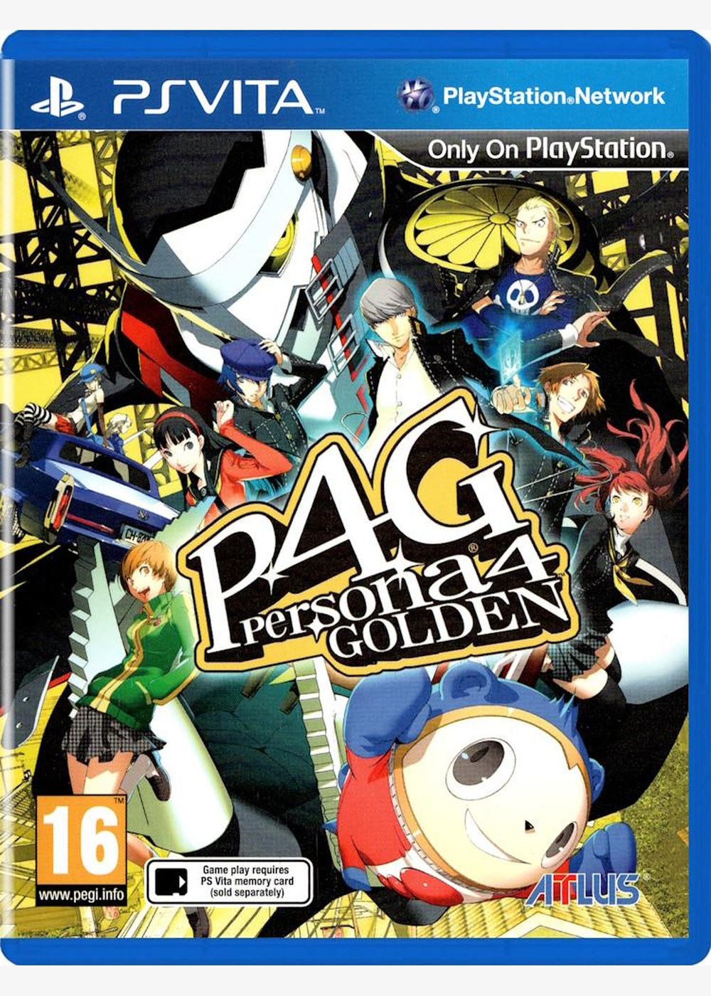 Portada de Persona 4 Golden Estándar para PS Vita (ES)
