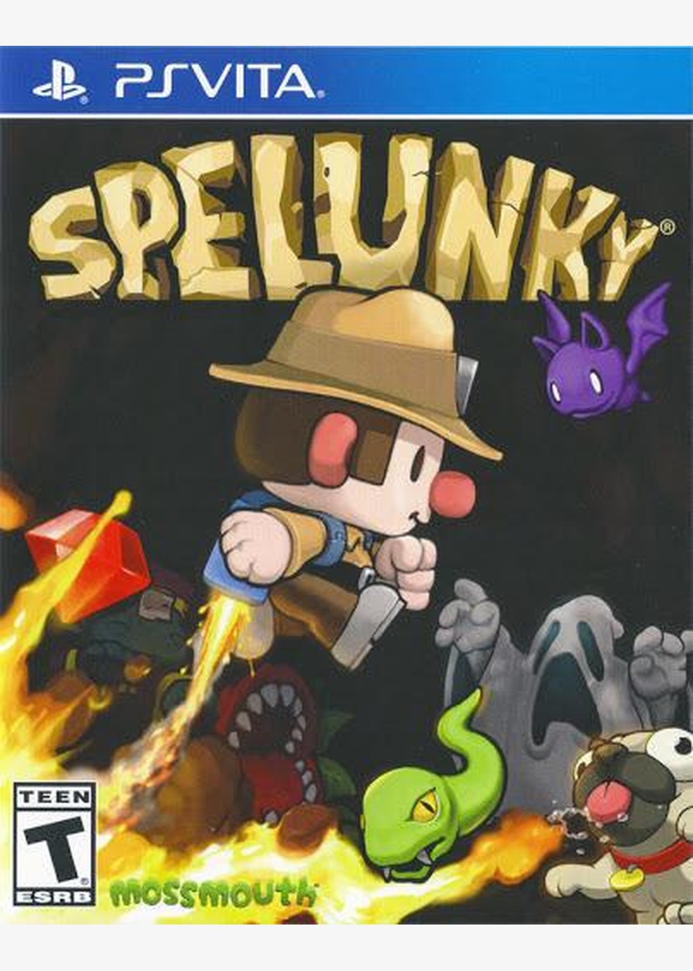 Portada de Spelunky Estándar para PS Vita (US)