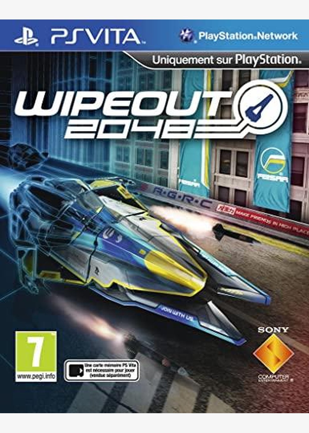 Portada de Wipeout 2048 Estándar para PS Vita (ES)