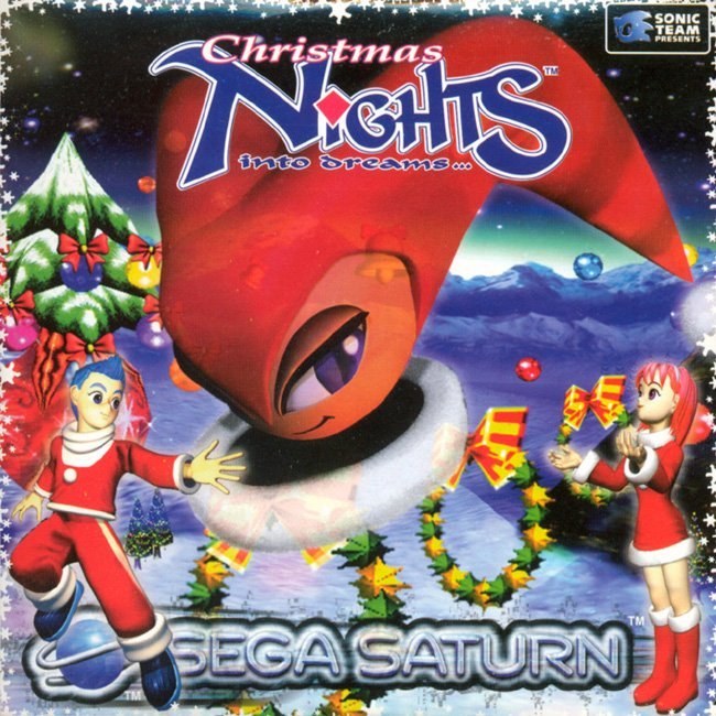 Portada de Christmas NiGHTS into Dreams... para Saturn (PAL Europa)
