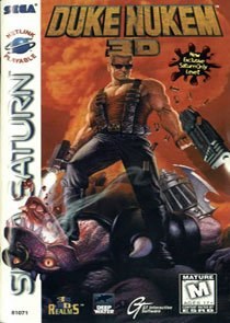 Portada de Duke Nukem 3D para Saturn (USA)