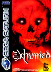 Portada de Exhumed para Saturn (PAL Europa)