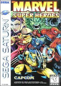 Portada de Marvel Super Heroes para Saturn (USA)